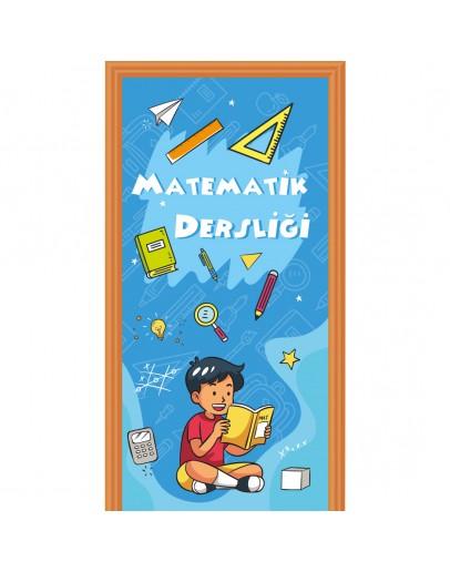 Matematik Dersliği Kapı Giydirme 1