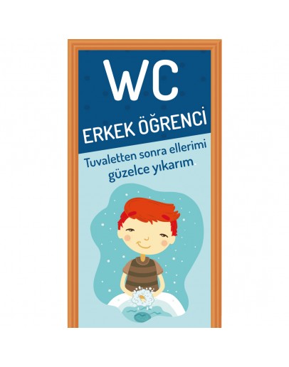 Erkek Öğrenci WC Kapı Giydirme